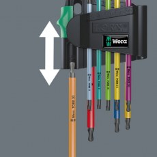 Wera 967/9 TX BO Multicolour 1 L-key set