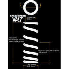 Cane Creek VALT Progressive Spring 55mm Stroke