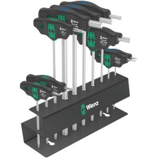 Wera Bicycle Set 6 - T-Handle Set TX/ Hex HF, 10 piece