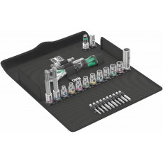 Wera Bicycle Set 7 - Zyklop 3/8" Ratchet and Socket Set, 27 piece