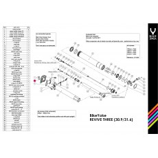 BikeYoke REVIVE/ MAX/ 272 Upper Saddle Clamp 3.0