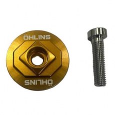 Ohlins Racing: Pre-Load Cap Gold Ohlins Racing: Pre-Load Cap Gold