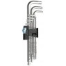 Wera Wera 9 Piece Hex-Plus Stainless Key Set 3950 Ball End,  Metric