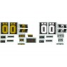 Ohlins sticker set for RXF36 m.2 yellow/white