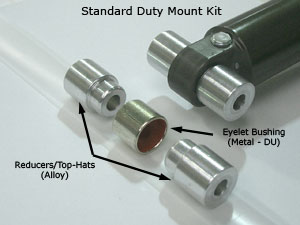 mountain bike rear shock mounting hardware